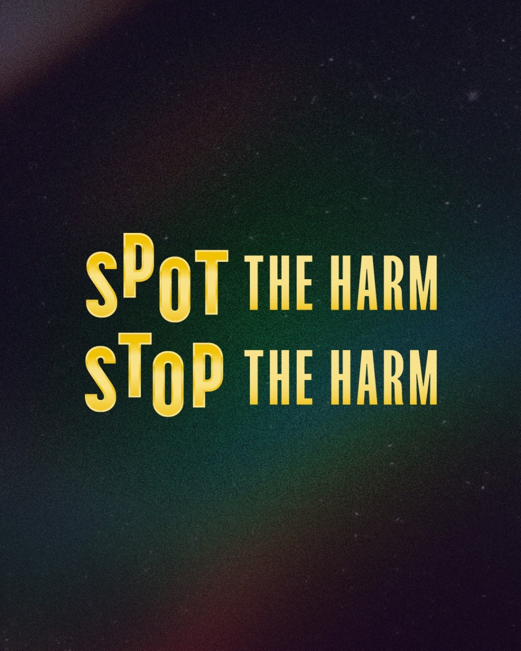 Effective branding design for health and wellbeing campaign.