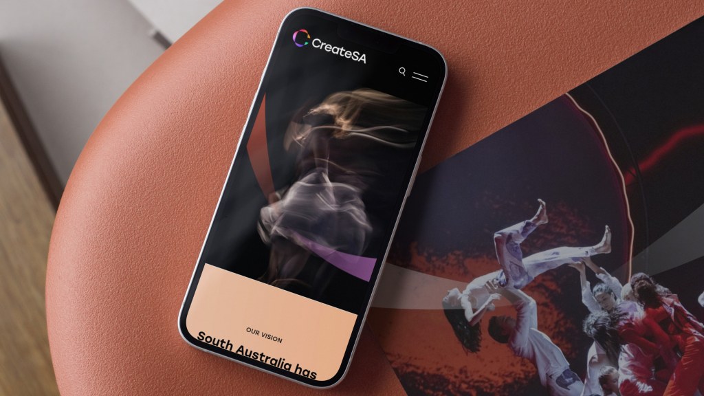 Mobile phone website design Adelaide.
